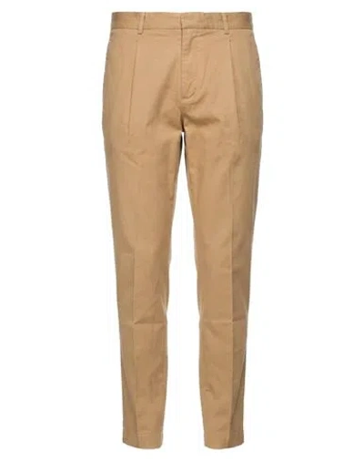Entre Amis Man Pants Beige Size 29 Cotton, Elastane In Multi