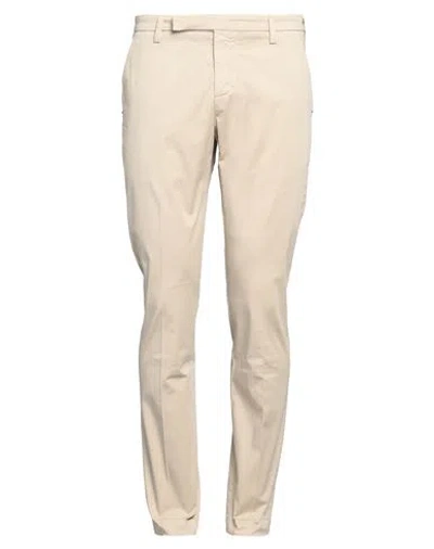ENTRE AMIS ENTRE AMIS MAN PANTS BEIGE SIZE 34 COTTON, ELASTANE