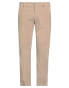 Entre Amis Man Pants Beige Size 34 Cotton, Elastane In Nude