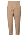 Entre Amis Cropped Pants In Beige