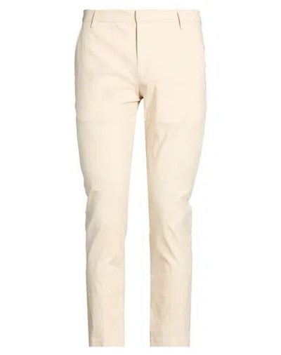 Entre Amis Man Pants Beige Size 35 Cotton, Polyamide, Elastane In Neutral