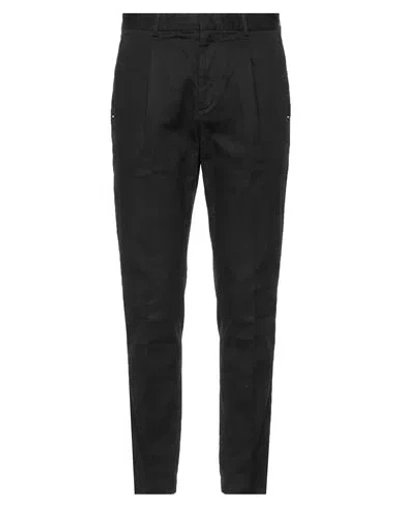 Entre Amis Man Pants Black Size 30 Cotton, Elastane