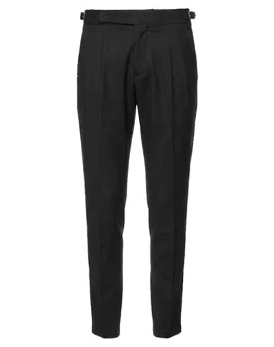 Entre Amis Man Pants Black Size 31 Cotton, Polyamide, Elastane