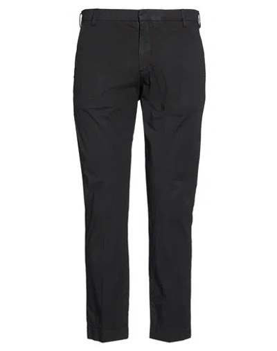 Entre Amis Man Pants Black Size 35 Cotton, Elastane