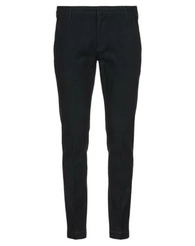 Entre Amis Man Pants Black Size 35 Cotton, Polyester, Viscose, Elastane