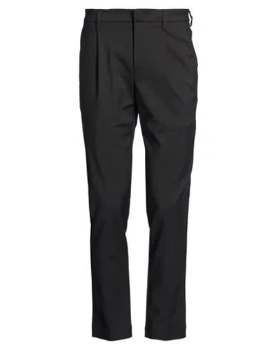 Entre Amis Man Pants Black Size 36 Cotton, Nylon, Elastane