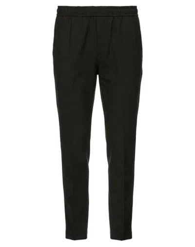 Entre Amis Man Pants Black Size 36 Viscose, Polyamide, Elastane