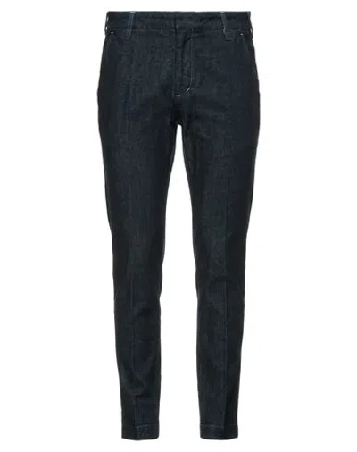Entre Amis Man Pants Blue Size 30 Cotton, Polyester, Viscose, Elastane