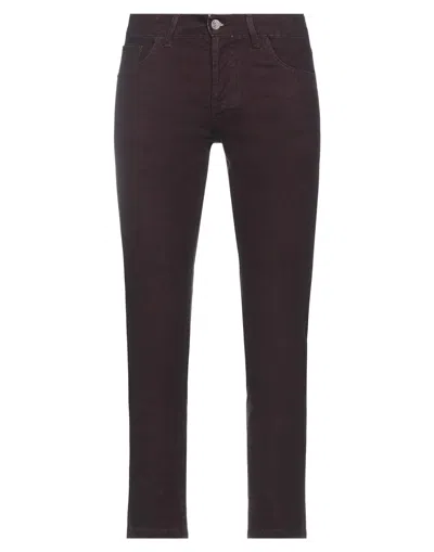 Entre Amis Pants In Red