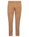 Entre Amis Man Pants Camel Size 32 Cotton, Elastane In Beige
