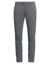 Entre Amis Man Pants Charcoal Size 32 Cotton, Elastane In Gray
