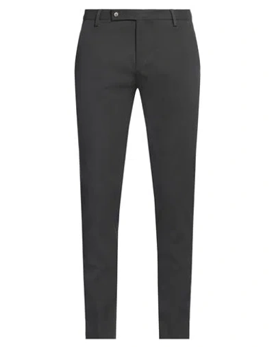 Entre Amis Man Pants Charcoal Size 33 Cotton, Nylon, Elastane In Grey