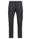 Entre Amis Man Pants Charcoal Size 33 Polyester, Rayon, Elastane In Blue
