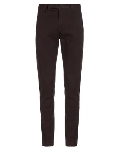 Entre Amis Man Pants Dark Brown Size 29 Cotton, Elastane