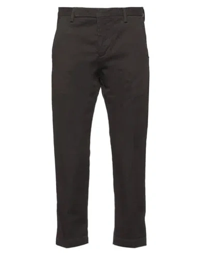 Entre Amis Man Pants Dark Brown Size 29 Cotton, Elastane
