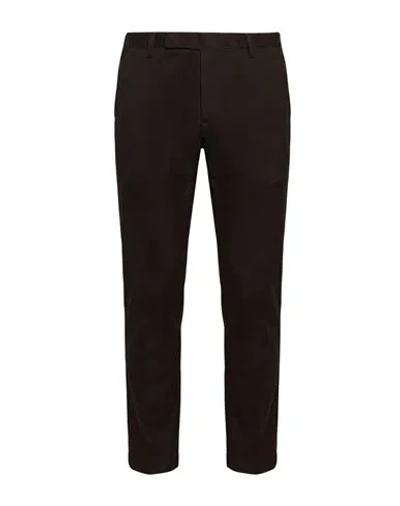 Entre Amis Man Pants Dark Brown Size 31 Cotton, Elastane