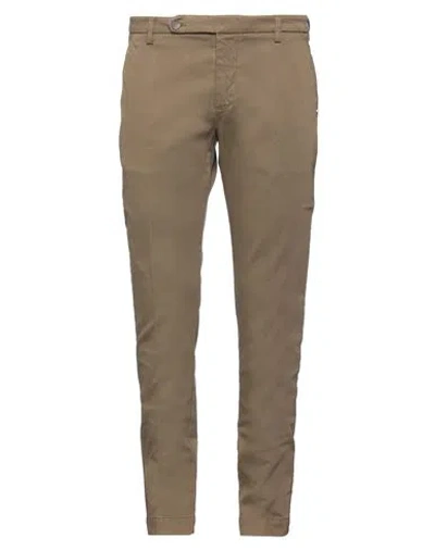 Entre Amis Man Pants Green Size 40 Cotton, Elastane