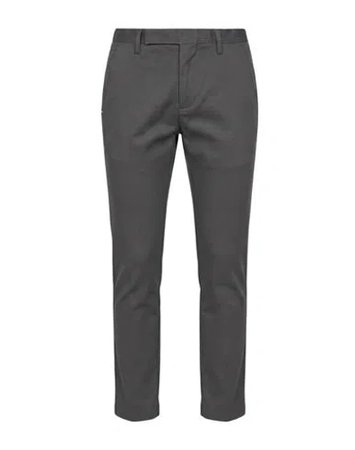 Entre Amis Man Pants Grey Size 32 Cotton, Elastane In Gray