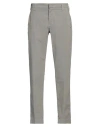 Entre Amis Man Pants Grey Size 35 Cotton, Polyester, Elastane