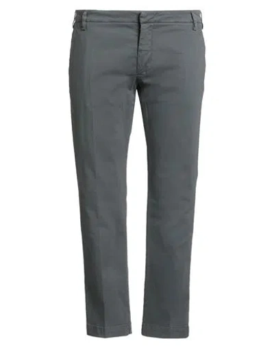 Entre Amis Man Pants Grey Size 38 Cotton, Elastane