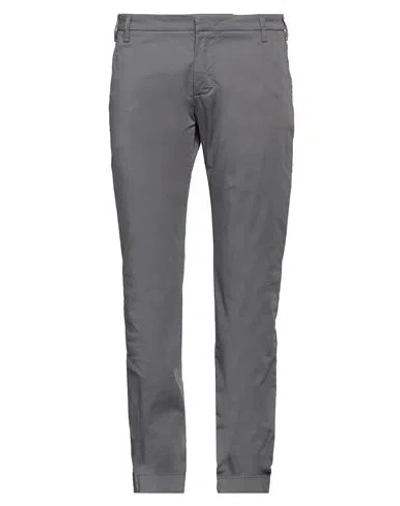 Entre Amis Man Pants Grey Size 38 Cotton, Elastane