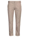 Entre Amis Man Pants Khaki Size 31 Cotton, Polyester, Elastane In Beige
