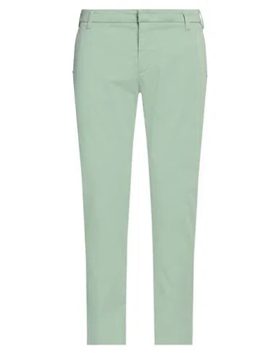Entre Amis Man Pants Light Green Size 35 Cotton, Polyester, Elastane