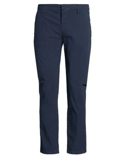 Entre Amis Man Pants Midnight Blue Size 34 Cotton, Elastane