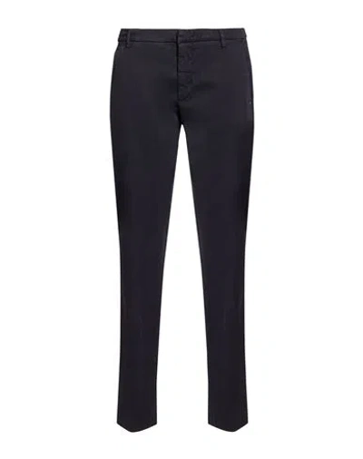 Entre Amis Man Pants Midnight Blue Size 36 Cotton, Elastane