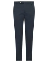 Entre Amis Man Pants Midnight Blue Size 40 Cotton, Nylon, Elastane In Blue