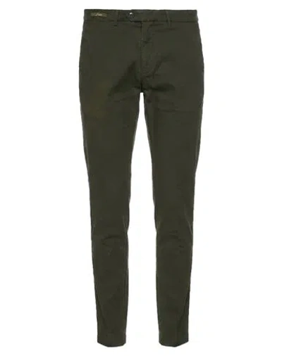 Entre Amis Man Pants Military Green Size 32 Cotton, Elastane