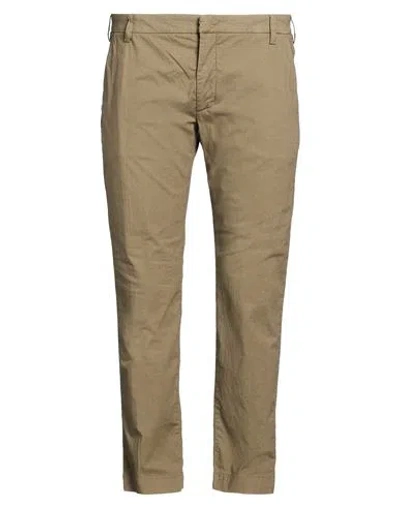 Entre Amis Man Pants Military Green Size 38 Cotton, Polyester, Elastane