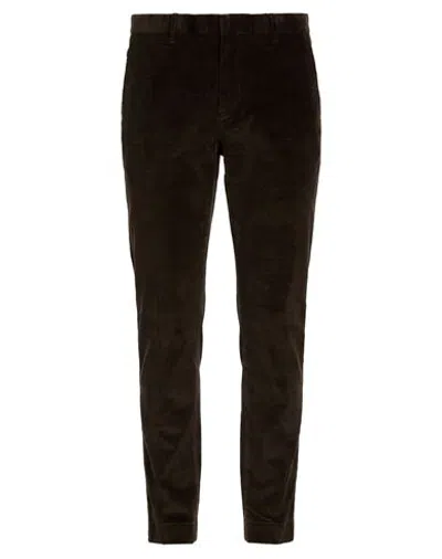 Entre Amis Man Pants Military Green Size 40 Cotton, Elastane In Red