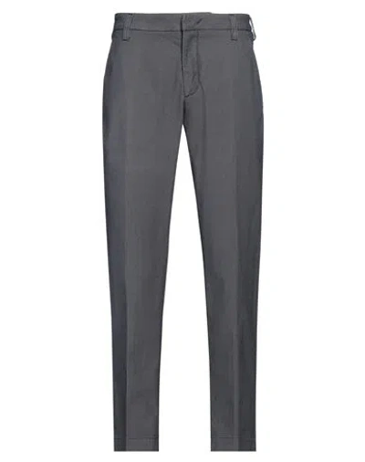 Entre Amis Man Pants Navy Size 31 Cotton, Polyester, Elastane In Navy Blue