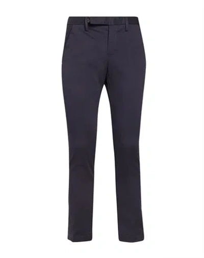 Entre Amis Man Pants Navy Size 31 Cotton, Elastane In Blue