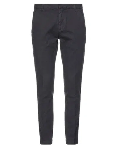 Entre Amis Man Pants Navy Size 31 Cotton, Elastane In Black