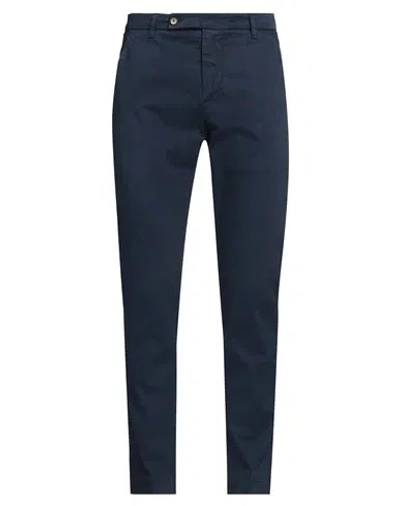 Entre Amis Man Pants Navy Size 33 Cotton, Elastane