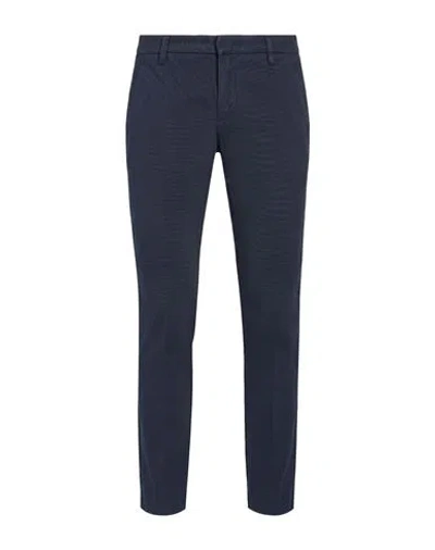 Entre Amis Man Pants Navy Size 33 Cotton, Elastane