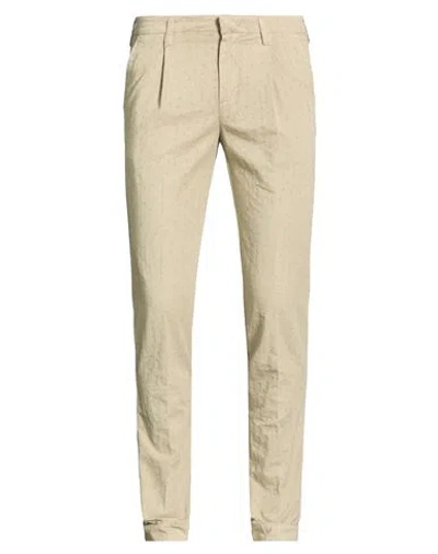 Entre Amis Man Pants Sand Size 31 Cotton, Elastane In Neutral