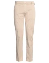 Entre Amis Man Pants Cream Size 40 Cotton, Elastane In White