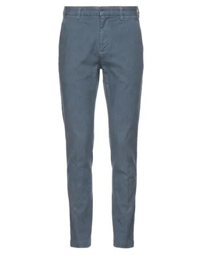 Entre Amis Man Pants Slate Blue Size 32 Cotton, Lycra, Elastane