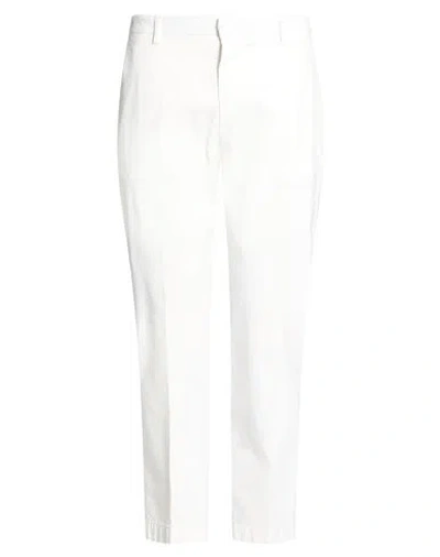 Entre Amis Man Pants White Size 28 Cotton, Polyester, Elastane
