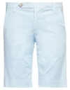 Entre Amis Man Shorts & Bermuda Shorts Sky Blue Size 30 Cotton, Elastane
