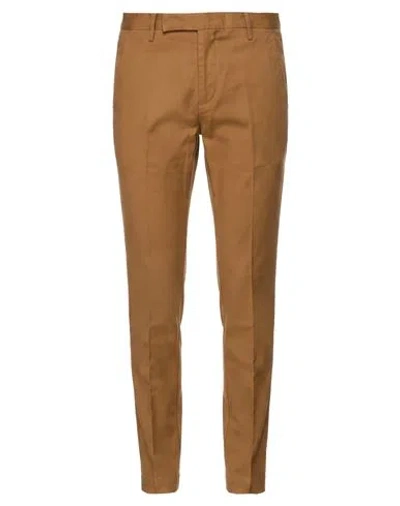 Entre Amis O' Mast Man Pants Camel Size 29 Cotton, Elastane In Nude