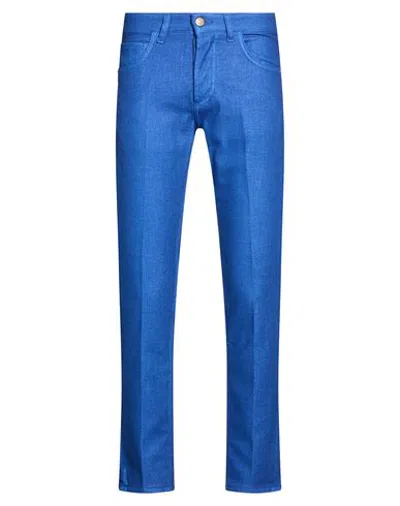 Entre Amis Trouser In Blu China