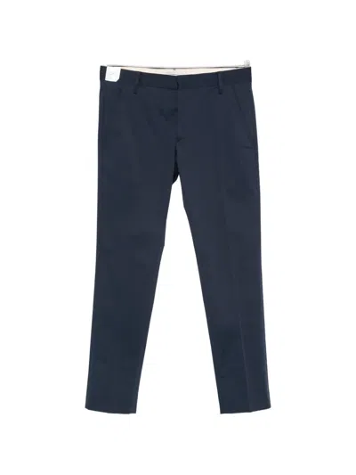 Entre Amis Senna Belt-loops Trousers In Blue