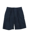 Entre Amis Toddler Boy Shorts & Bermuda Shorts Navy Size 7 Cotton, Elastane In Blue