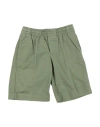 Entre Amis Toddler Boy Shorts & Bermuda Shorts Sage Green Size 6 Cotton, Elastane In Green