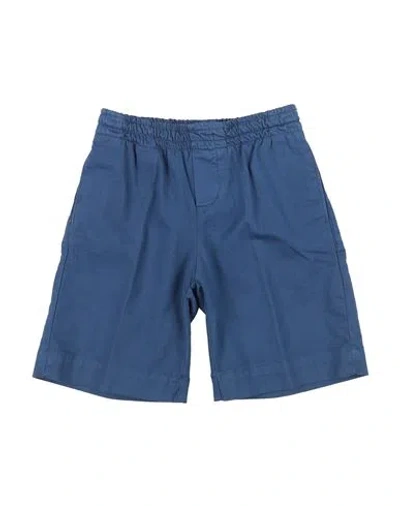Entre Amis Babies'  Toddler Boy Shorts & Bermuda Shorts Slate Blue Size 6 Cotton, Elastane In Brown