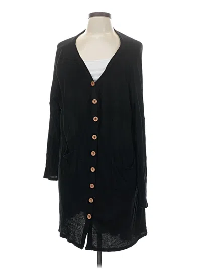 Pre-owned Entro 3/4 Sleeve T-shirt In Black